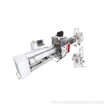 Side hole bag-making machine